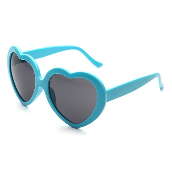 Retro Funny Love Heart Shape Anti-uva Y Uvb Sun Glassess