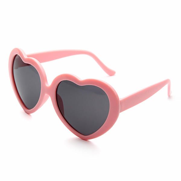 Retro Funny Love Heart Shape Anti-uva Y Uvb Sun Glassess