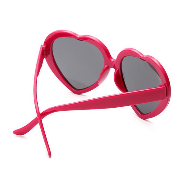 Retro Funny Love Heart Shape Anti-uva Y Uvb Sun Glassess