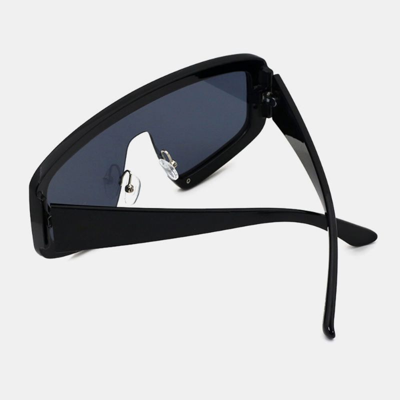 Unisex Casual Creativo Dashing Marco Completo Cómodo Asiento Nasal Protección Uv Gafas De Sol