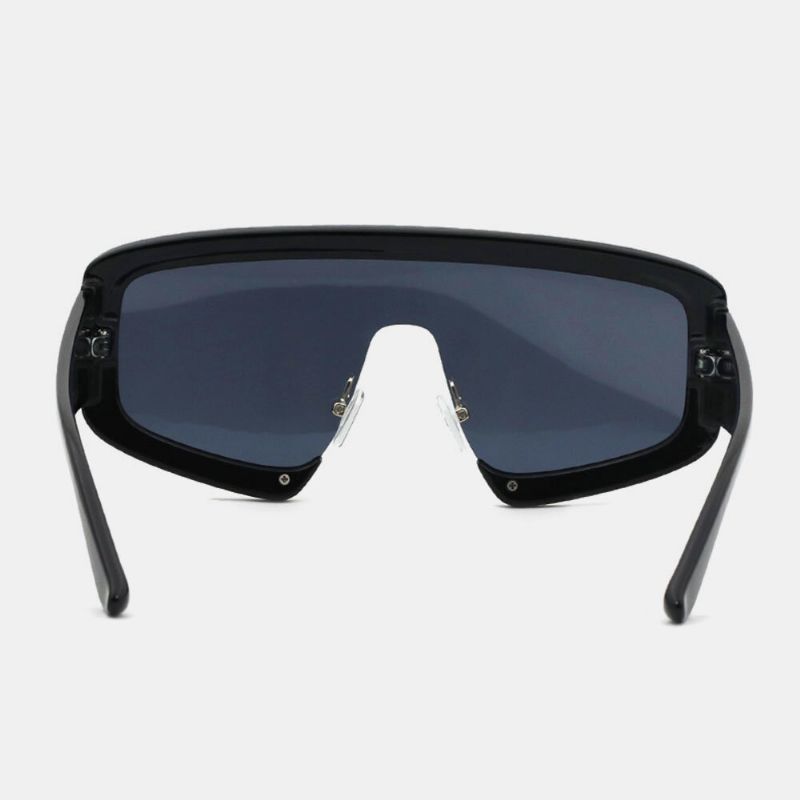 Unisex Casual Creativo Dashing Marco Completo Cómodo Asiento Nasal Protección Uv Gafas De Sol