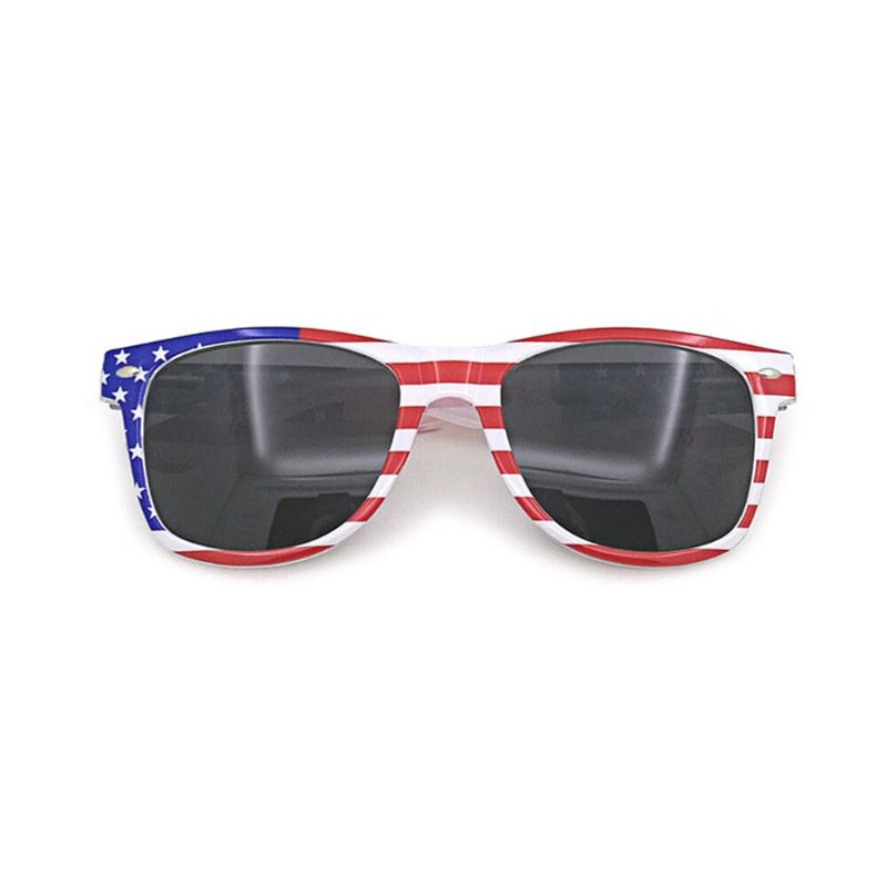 Unisex Patriotic Polarspex Polarized 80's Retro Trendy Gafas De Sol Con Estilo