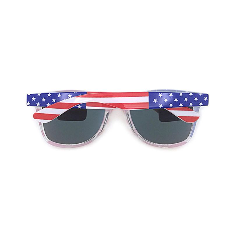 Unisex Patriotic Polarspex Polarized 80's Retro Trendy Gafas De Sol Con Estilo