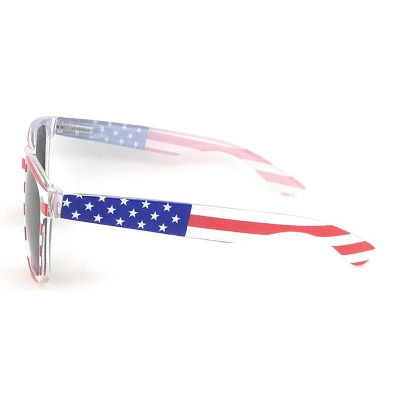 Unisex Patriotic Polarspex Polarized 80's Retro Trendy Gafas De Sol Con Estilo