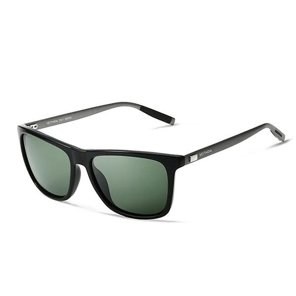 Uv400 Gafas De Sol Polarizadas Con Montura Cuadrada