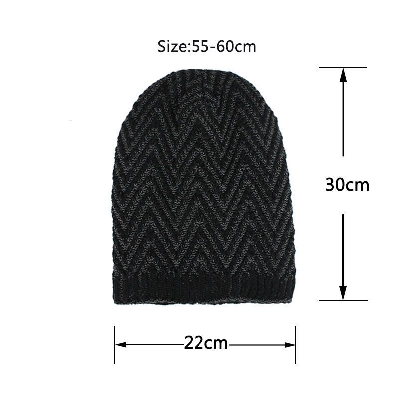 Gorros De Terciopelo Con Bufanda Winter Thicken Plus