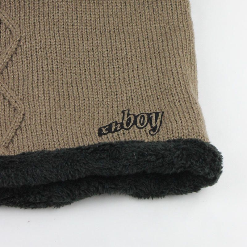 Winter Thicken Plus Gorros De Terciopelo Con Juego De Bufanda