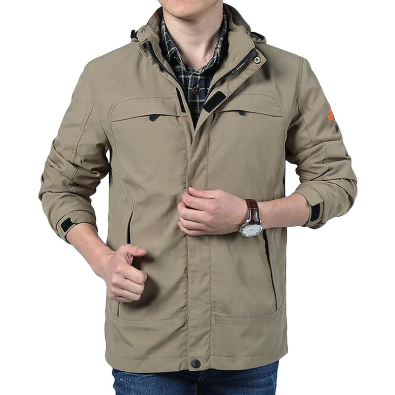 Chaqueta Para Exteriores Impermeable Transpirable Y De Secado Rápido Para Hombre