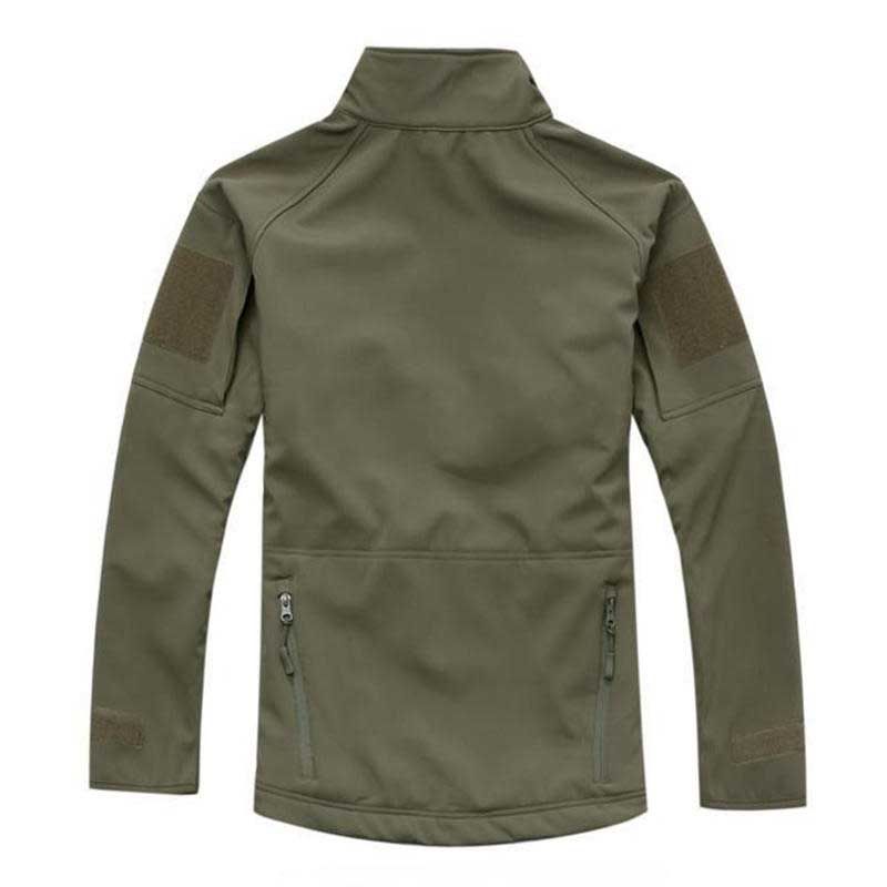 Chaqueta Softshell De Forro Polar Repelente Al Agua Para Hombre Al Aire Libre