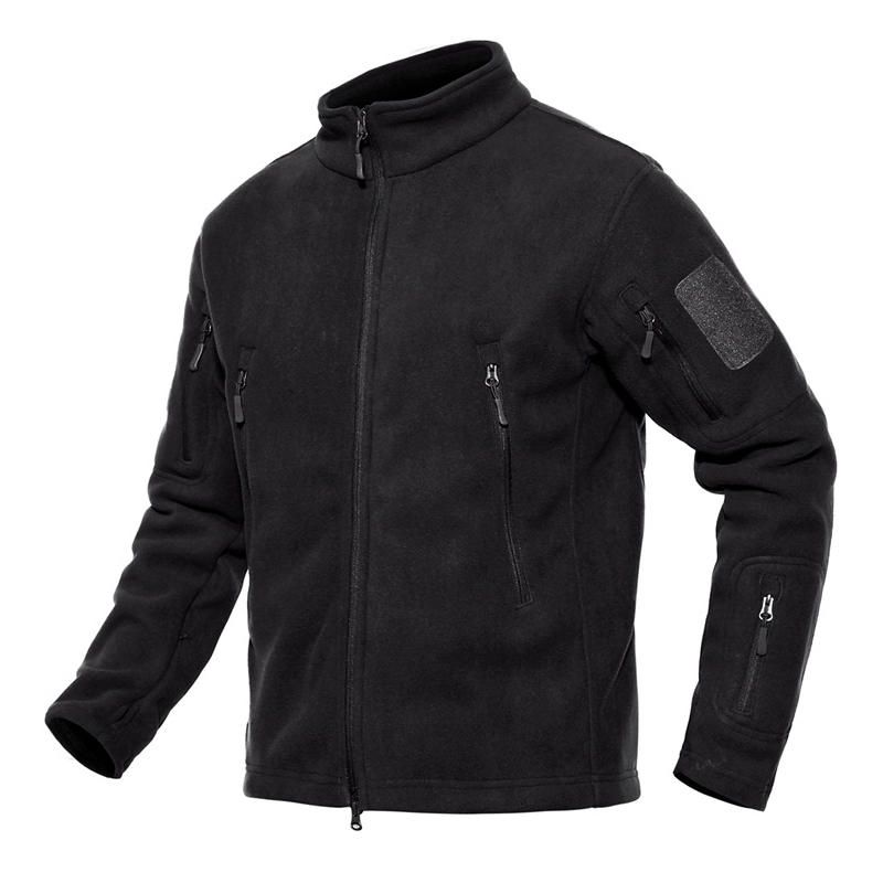 Chaqueta Táctica De Forro Polar Térmico Con Múltiples Bolsillos Para Exteriores Para Hombre