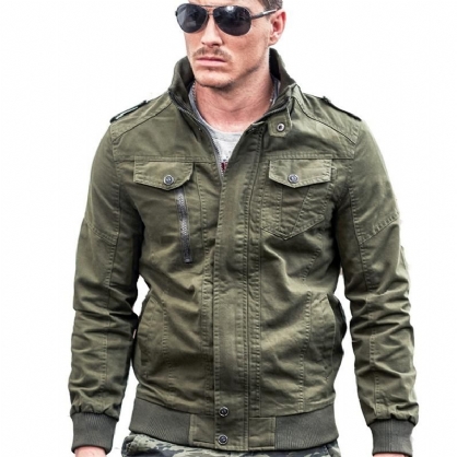 Epualet Tactical Military Cotton Xchaquetas De Trabajo Casual