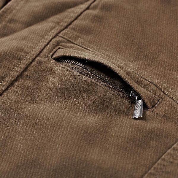 Winter Casual Mid Long Slim Fit Pockets Charretera Gabardina Outwear Chaqueta Para Hombres