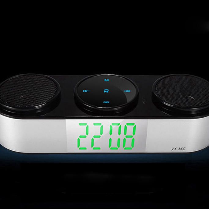 Altavoz Estéreo Fm Inalámbrico Bluetooth Portátil Para Reloj Con Tableta Smartphone