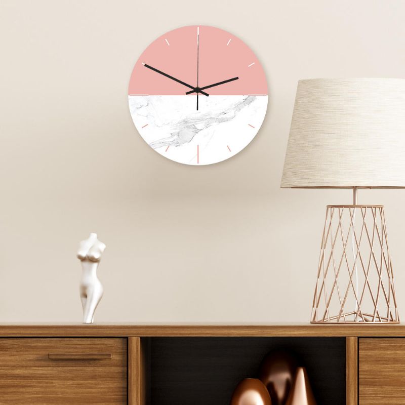 Cc064 Reloj De Pared Creativo Reloj De Pared Silencioso Reloj De Pared De Cuarzo Para Decoraciones De Oficina En Casa