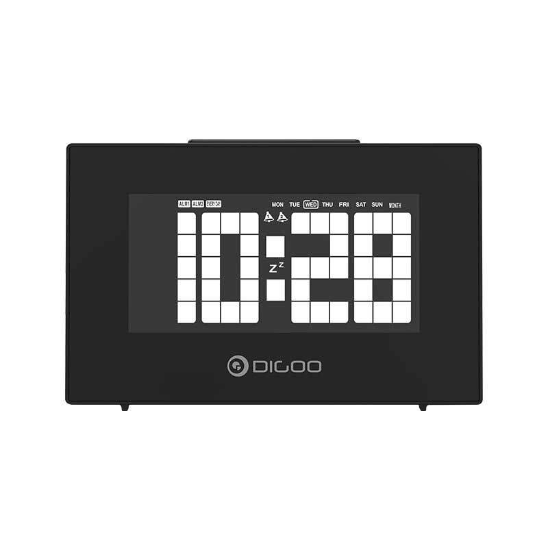 Digoo Dg-c9 Alarma De Repetición De Tiempo Multifuncional Día De La Semana Reloj Despertador Digital Electrónico Automático