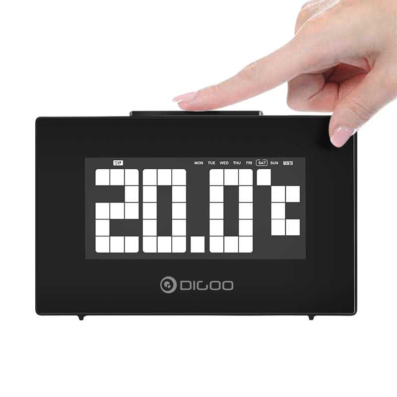 Digoo Dg-c9 Alarma De Repetición De Tiempo Multifuncional Día De La Semana Reloj Despertador Digital Electrónico Automático