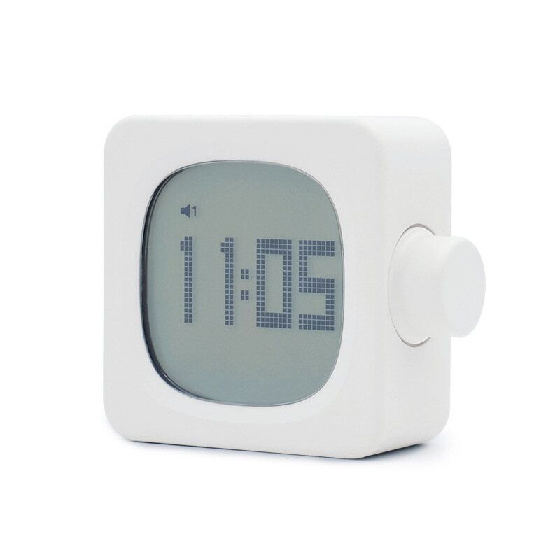 E-show H-cl-04 Reloj Despertador Cúbico Inteligente Luz Nocturna Reloj Despertador Recargable Con Repetición Multifunción