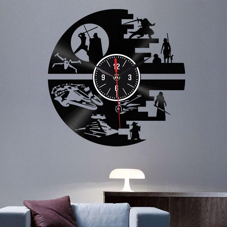 Emoyo Ehj94 Reloj De Pared Creativo Reloj De Pared 3d Reloj De Pared De Cuarzo Para Decoraciones De Oficina En Casa