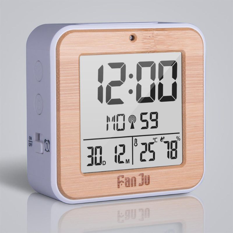 Fanju Fj3533 Lcd Reloj Despertador Digital Temperatura Interior Alarma Doble Función De Luz De Fondo De Repetición Pantalla De Fecha