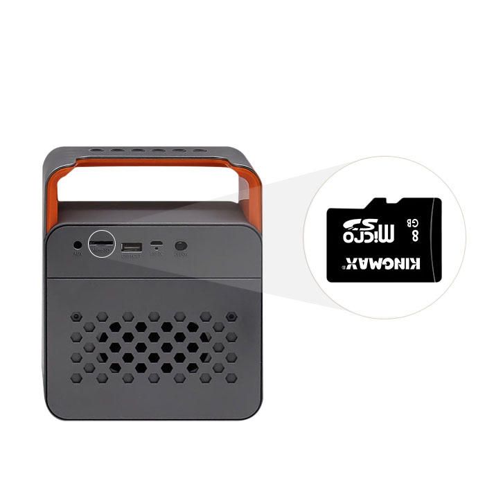 Musky Dy31k Reloj Con Altavoz Bluetooth Reproductor Inalámbrico Portátil Con Pantalla De Tiempo De Luz Led Altavoz De Llamada Manos Libres Radio Fm