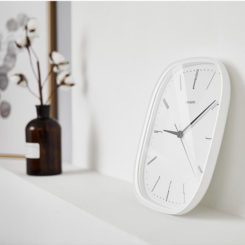 Reloj De Pared Chingmi Ultra Slient Precise Estilo De Diseño Simple Reloj Blanco Decoración Para El Hogar De Xiaomi Youpin