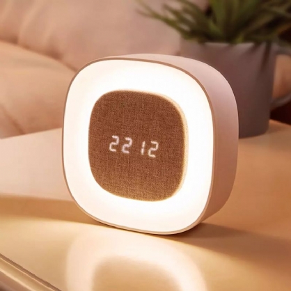 Smart X901 Dormitorio Luz De Noche Reloj Despertador Sensor Táctil Led Reloj De Repetición Digital Lámpara De Despertador De