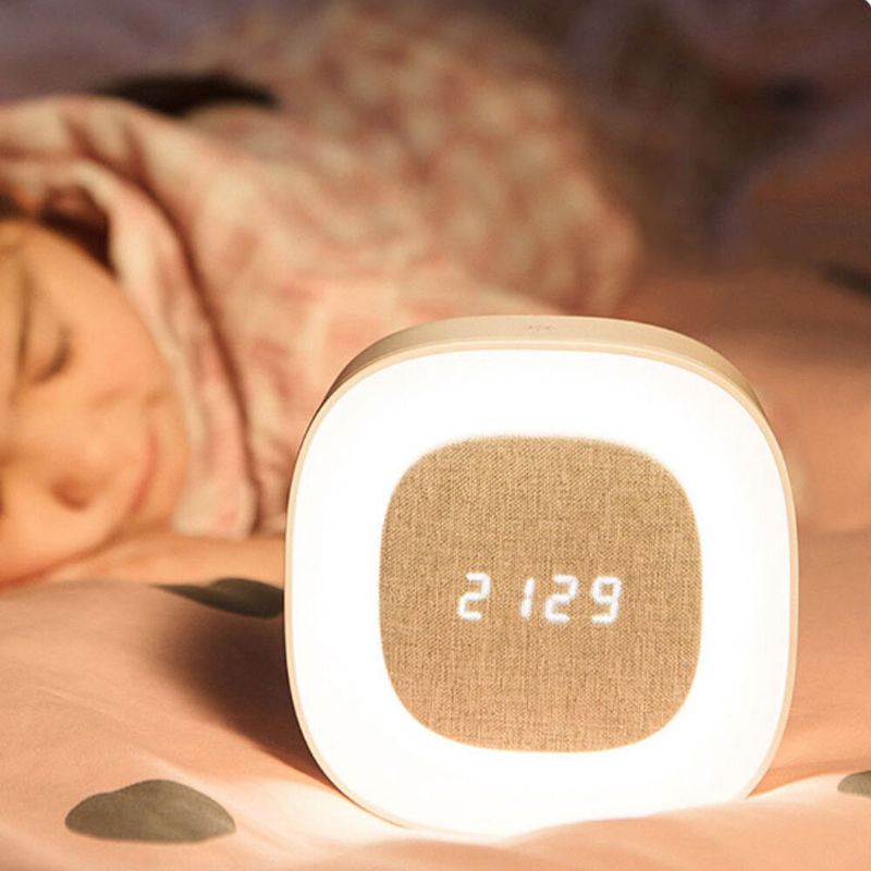 Smart X901 Dormitorio Luz De Noche Reloj Despertador Sensor Táctil Led Reloj De Repetición Digital Lámpara De Despertador De