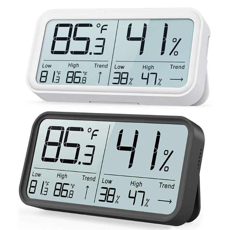 Termómetro Digital Para Interiores Medidor De Humedad Temperatura Ambiente Monitor De Humedad Higrómetro De Sensor Digital De Alta Precisión