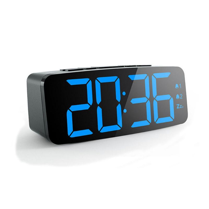 Ygh-5230 Reloj Despertador Digital Led Reloj De Cabecera Ajustable De Cinco Velocidades Reloj De Repetición