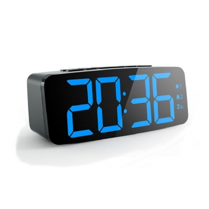 Ygh-5230 Reloj Despertador Digital Led Reloj De Cabecera Ajustable De Cinco Velocidades Reloj De Repetición