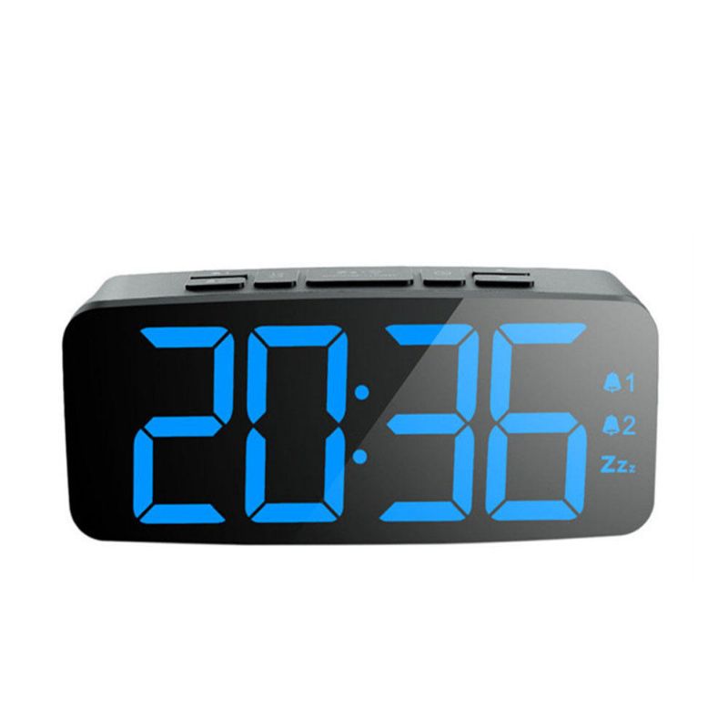 Ygh-5230 Reloj Despertador Digital Led Reloj De Cabecera Ajustable De Cinco Velocidades Reloj De Repetición