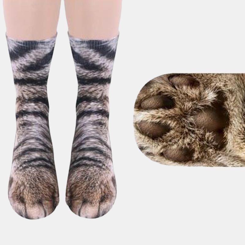 Calcetines Con Estampado De Animales Unisex Para Adultos Calcetines De Animales