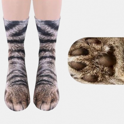 Calcetines Con Estampado De Animales Unisex Para Adultos Calcetines De Animales