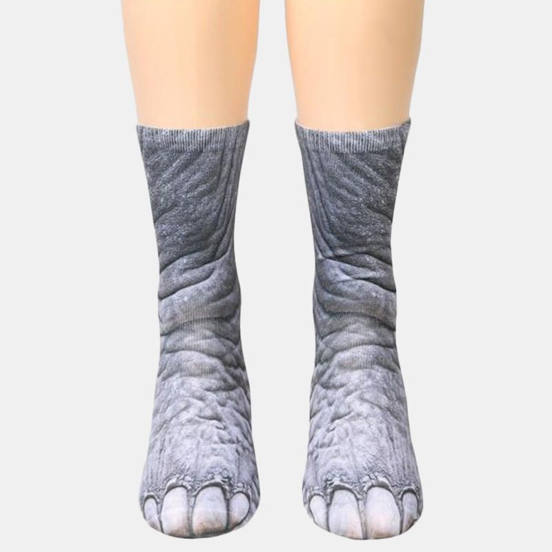 Calcetines Con Estampado De Animales Unisex Para Adultos Calcetines De Animales