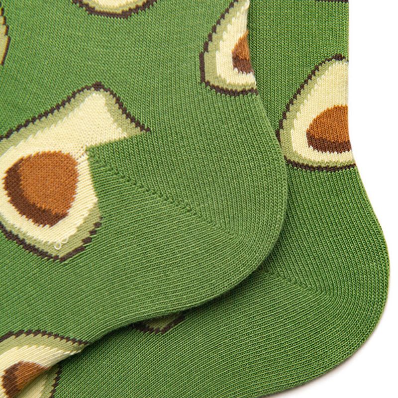 Calcetines Calcetines Femeninos De Tubo Verde Aguacate Versión Coreana Tendencia Medias Para Hombres Calle