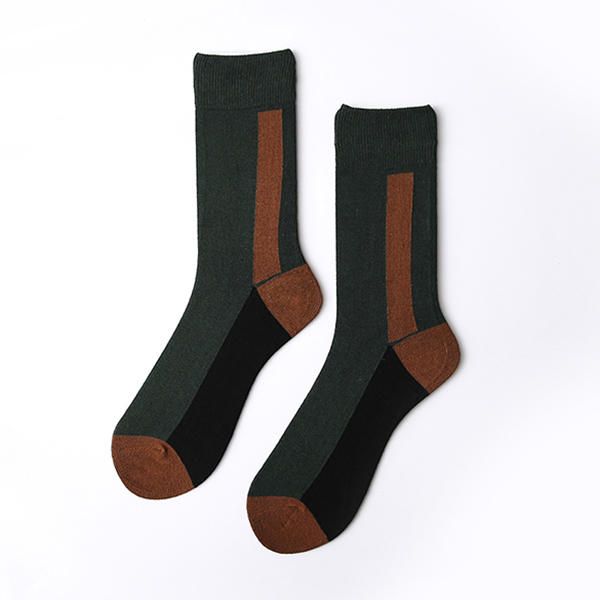 Calcetines De Tobillo De Retazos De Algodón Para Hombre Calcetín De Corte Bajo Para Deporte Al Aire Libre