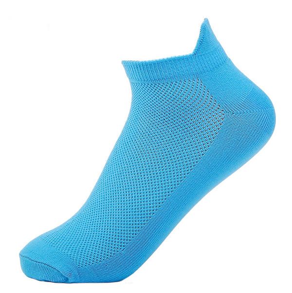 Calcetines De Tubo Corto Para Hombre De Colores Fluorescentes Calcetines Deportivos Transpirables Casuales