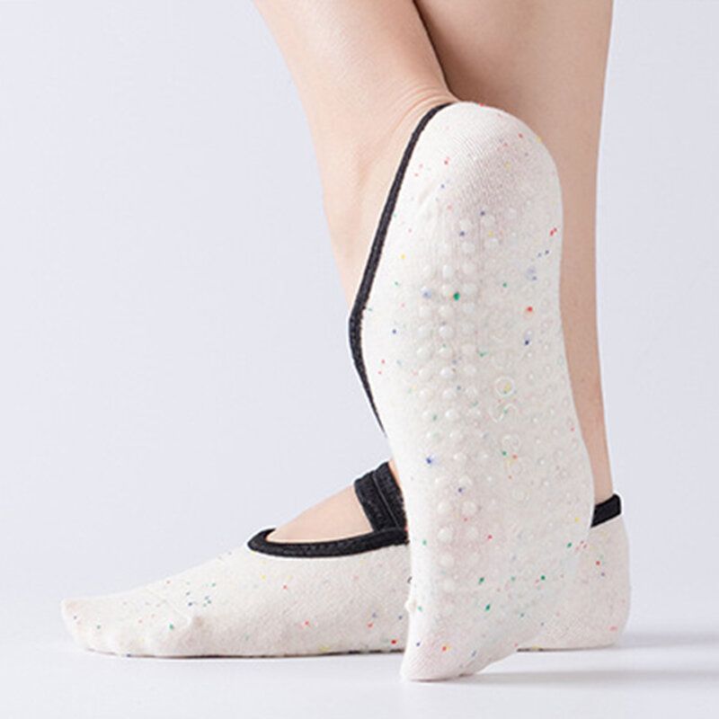 Calcetines De Yoga Antideslizantes De Algodón Para Mujer Calcetines De Cinco Dedos Calcetines De Vendaje