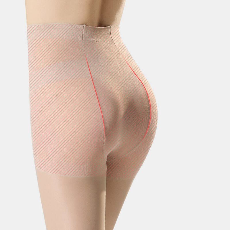 Mujeres Señoras Nylon Ultrafino Anti-gancho Que Forma Leggings Berathable Medias De Seda