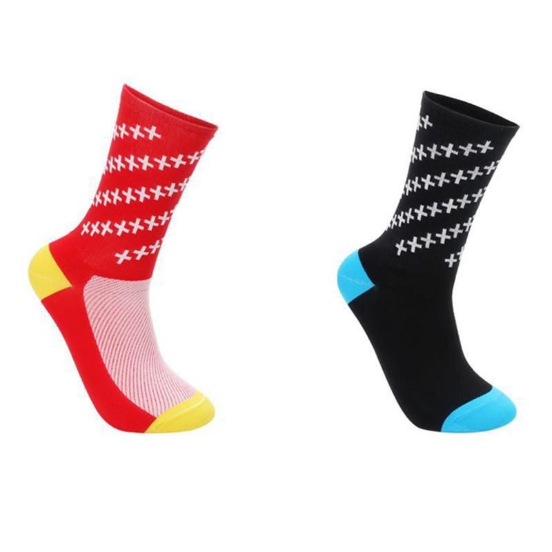 Riding Cushion Crew Sock Calcetines Deportivos Antideslizantes Transpirables