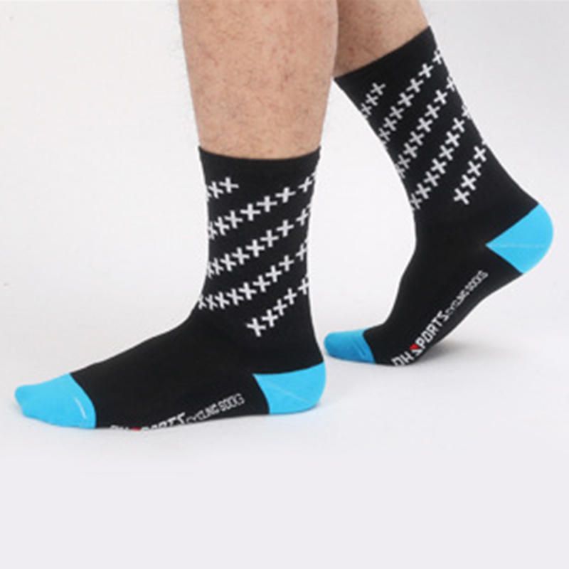 Riding Cushion Crew Sock Calcetines Deportivos Antideslizantes Transpirables