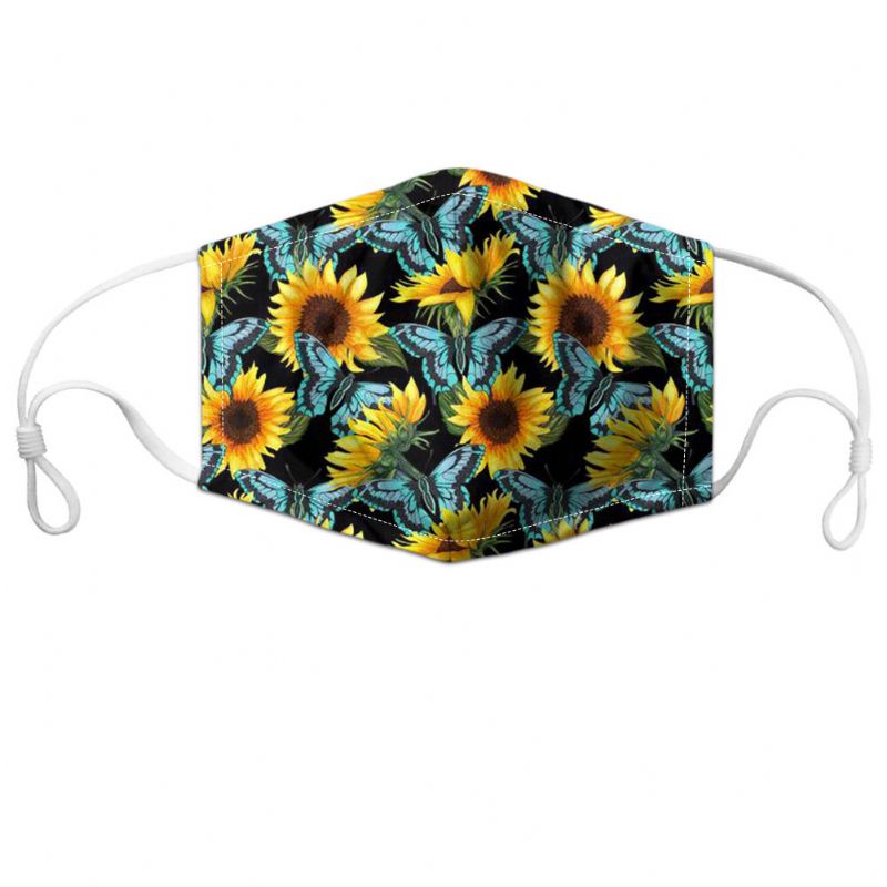 Dasiy Máscara Facial Con Estampado De Flores Juego De Juntas De 7 Piezas Máscaras Daisy Pm2.5