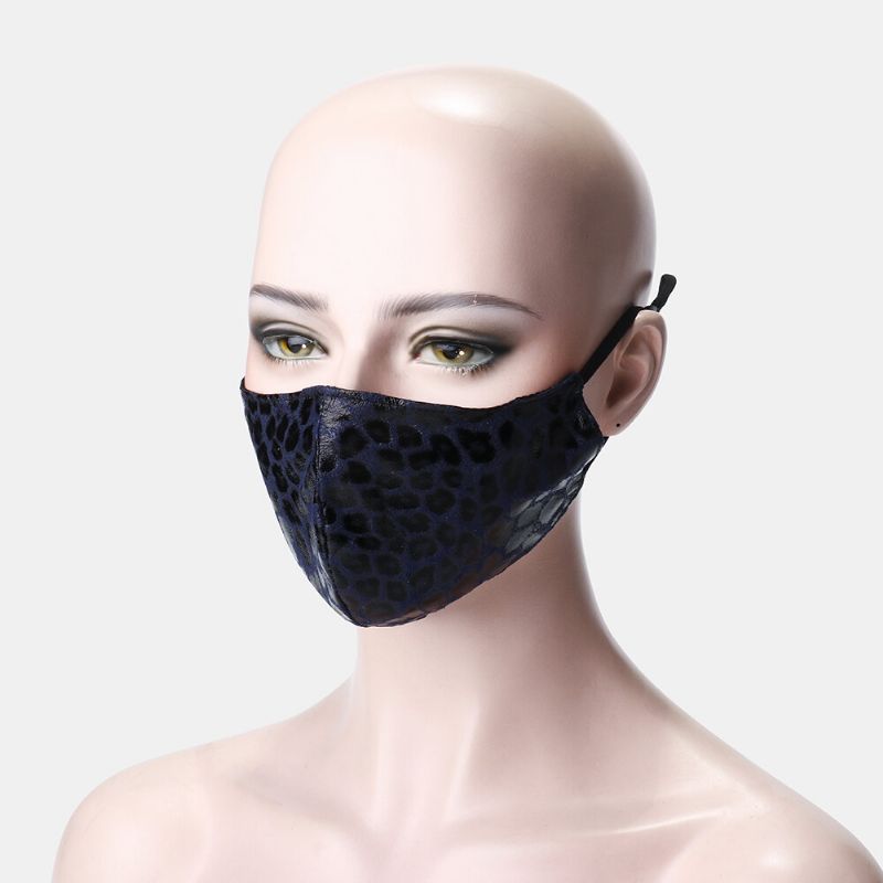 Fashion Cool Cotton Mask Máscara Facial Con Estampado De Moda