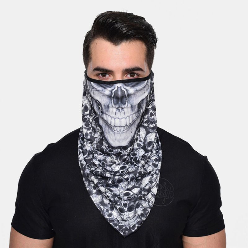 Protector Solar A Prueba De Viento Bufanda De Montar Transpirable De Secado Rápido Bandana Balaclava Polaina Para El Cuello Tubo Para El Cuello Resistente A Los Rayos Uv Secado Rápido Materiales Ligeros Ciclismo Poliéster Adultos