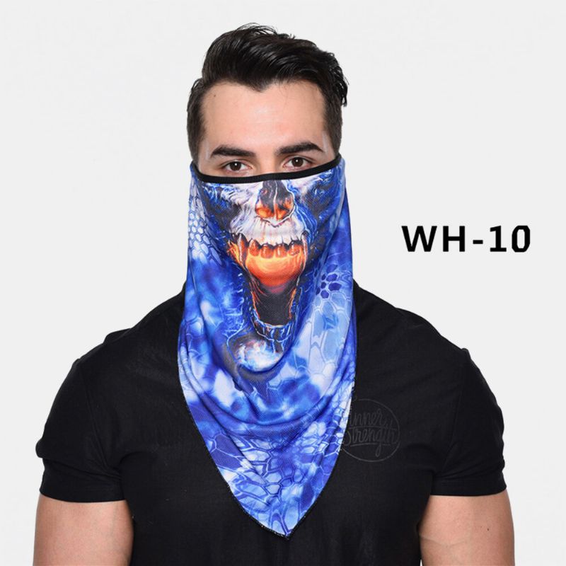 Protector Solar A Prueba De Viento Bufanda De Montar Transpirable De Secado Rápido Bandana Balaclava Polaina Para El Cuello Tubo Para El Cuello Resistente A Los Rayos Uv Secado Rápido Materiales Ligeros Ciclismo Poliéster Adultos