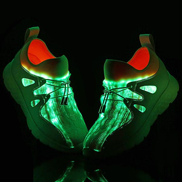 Light Up Shoes Usb Charging Colorful Led Walking Sneakers