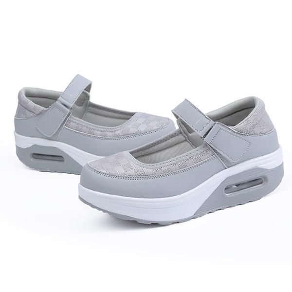 Rocker Sole Hook Loop Sport Zapatos De Mujer