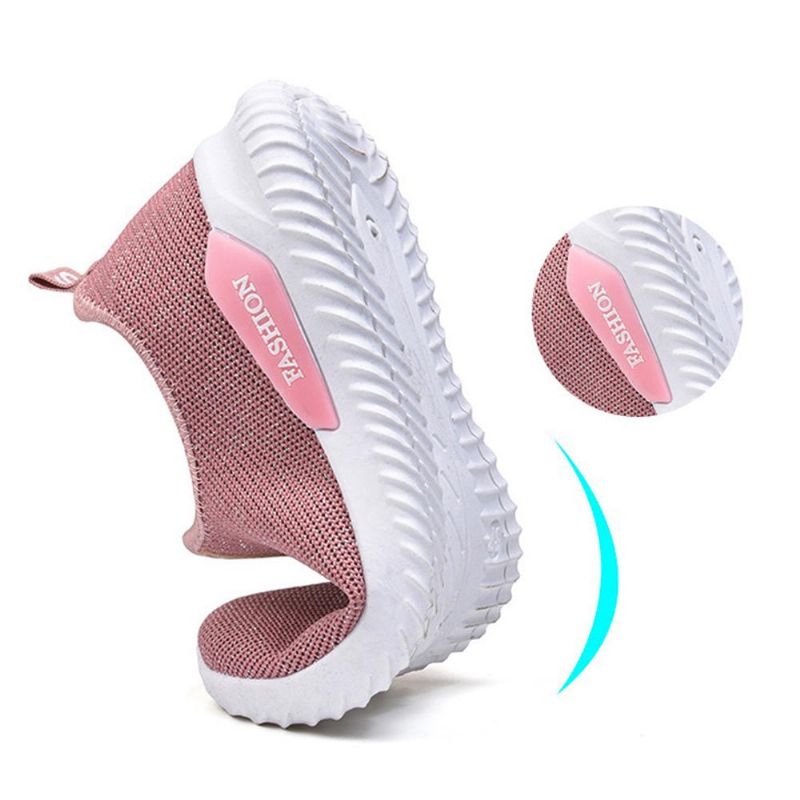 Zapatillas Cómodas De Malla Para Caminar Al Aire Libre Para Mujer