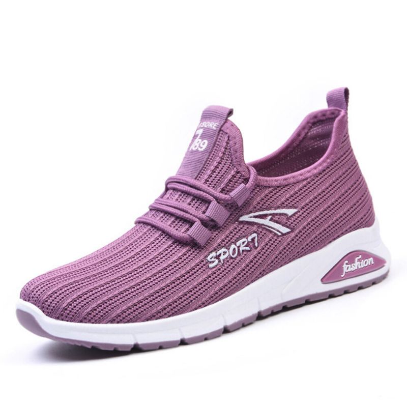 Zapatillas De Correr Casuales Cómodas Transpirables Y Antideslizantes Para Mujer