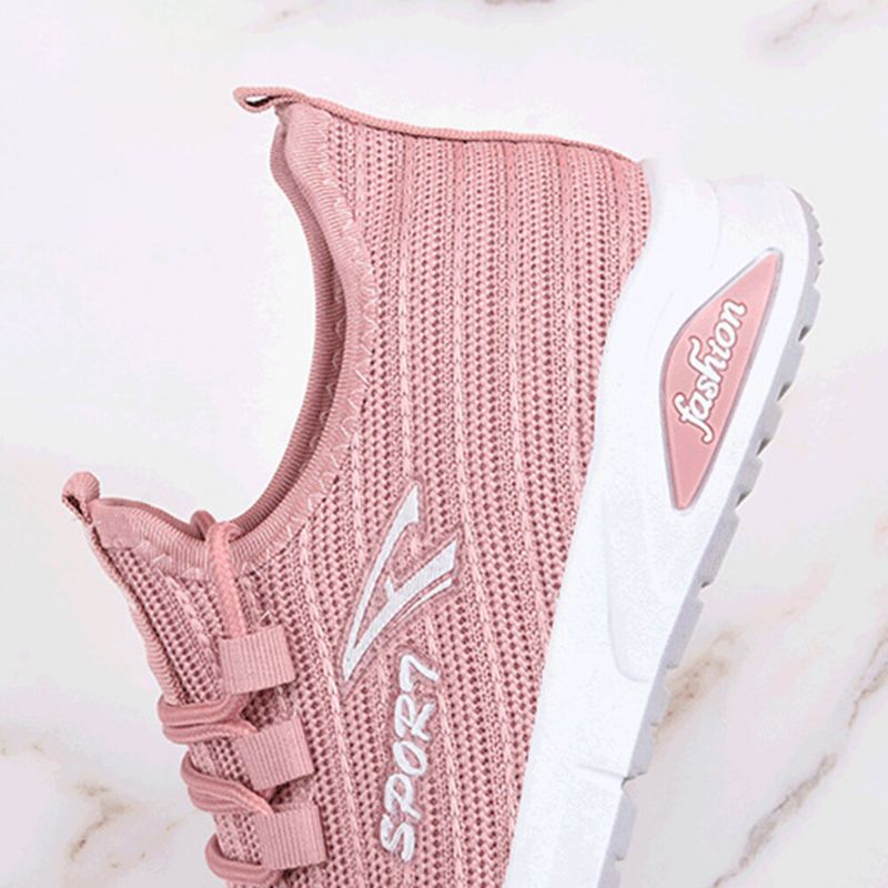 Zapatillas De Correr Casuales Cómodas Transpirables Y Antideslizantes Para Mujer